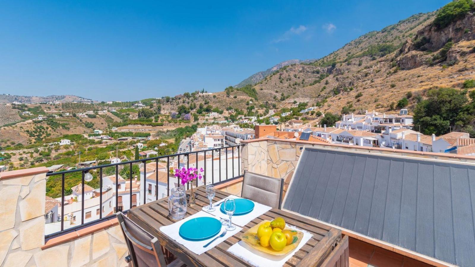 Casa Arcos De Almona Frigiliana By Ruralidays Villa Exterior photo